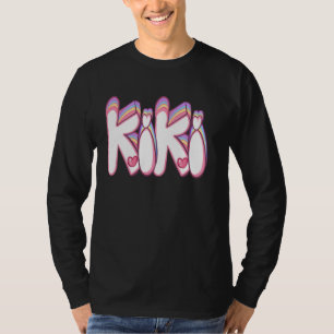 Camiseta Kiki Meninas e mulheres Nome personalizado Kiki