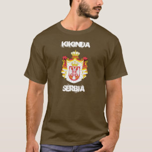 Camiseta Kikinda, Sérvia com casaco de armas