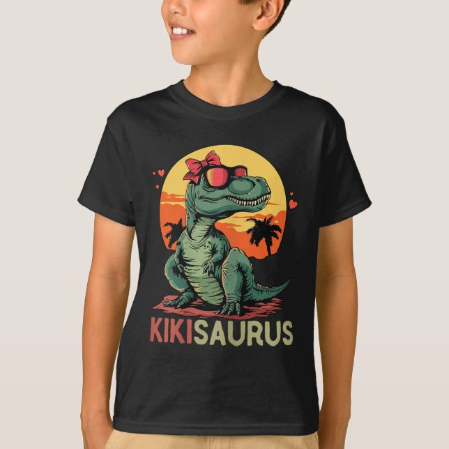 Camiseta Kikisaurus Dino Dinosaur Kiki-saurus T-rex Mother' (Frente)