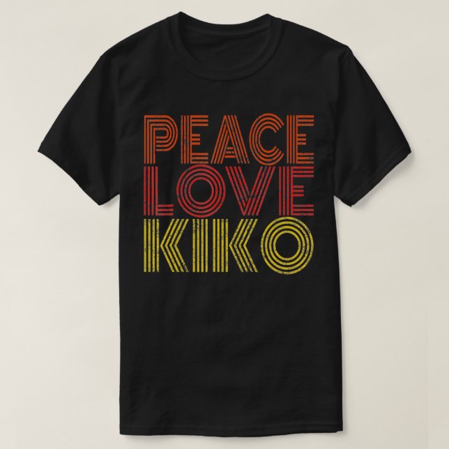 Camiseta Kiko vai com texto em relevo (Frente do Design)