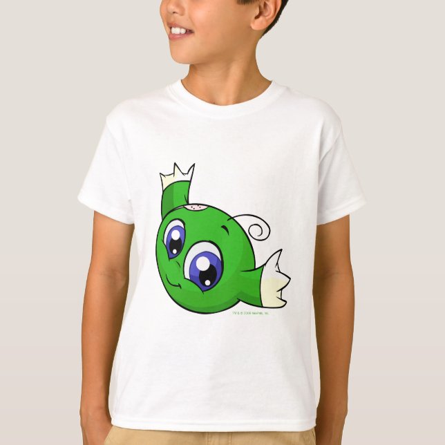Camiseta Kiko verde de roda (Frente)