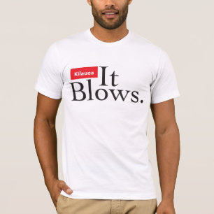 Camiseta Kilauea que funde na parte dianteira, mapa+do