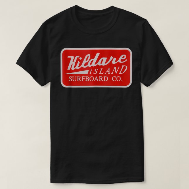 Camiseta Kildare Island Surfboard Co (Frente do Design)