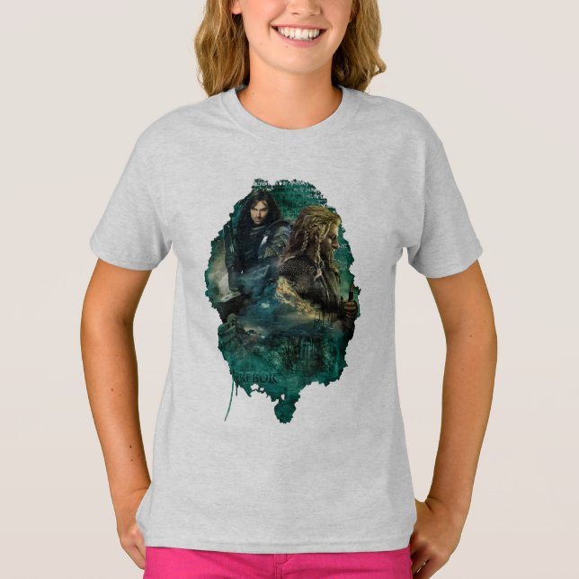 Camiseta Kili & Fili sobre Erebor (Frente)