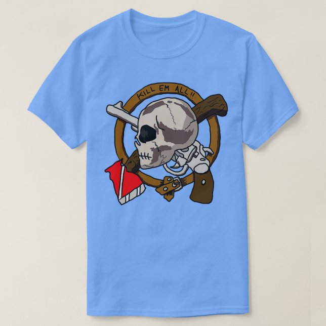 Camiseta Kill Em All (Frente do Design)