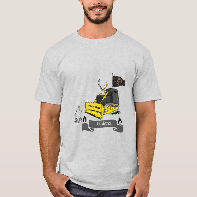 Camiseta Killdozer T-shirt classique (Frente)