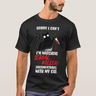 Camiseta Killer Documentaries Funnyrue Crime Show Gift vint