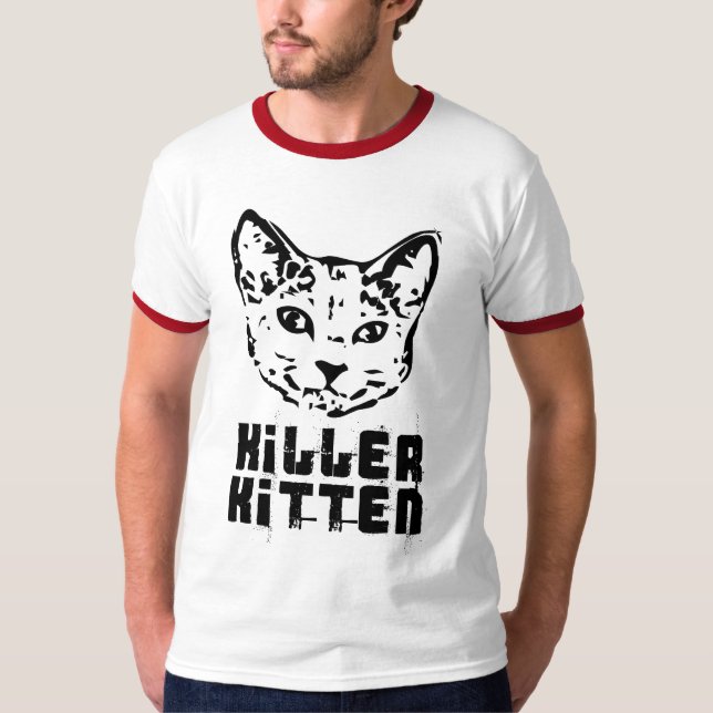 Camiseta Killer Kitten - Personalizado (Frente)