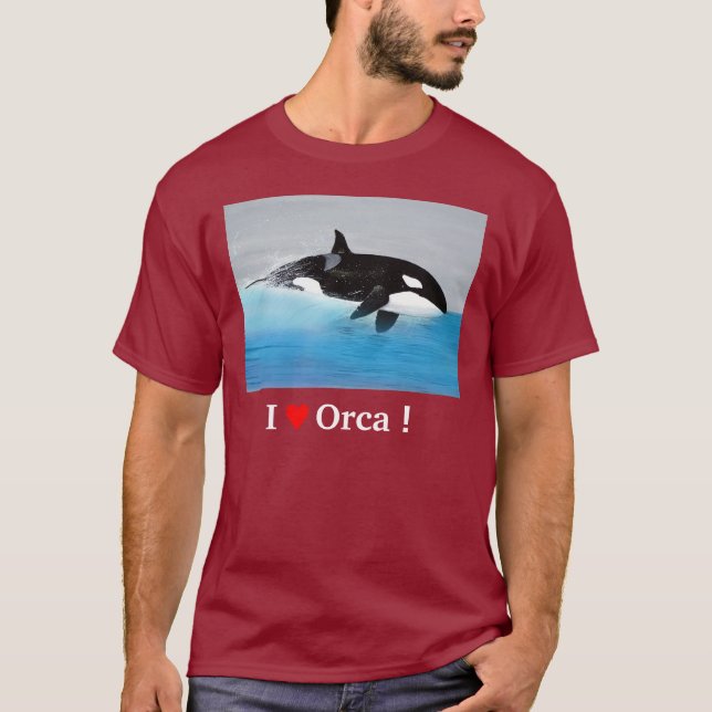 Camiseta Killerwhale, Orcinus orca (Frente)