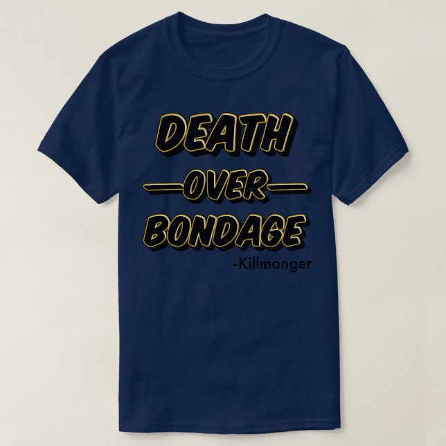 Camiseta Killmonger TSirt (Frente do Design)