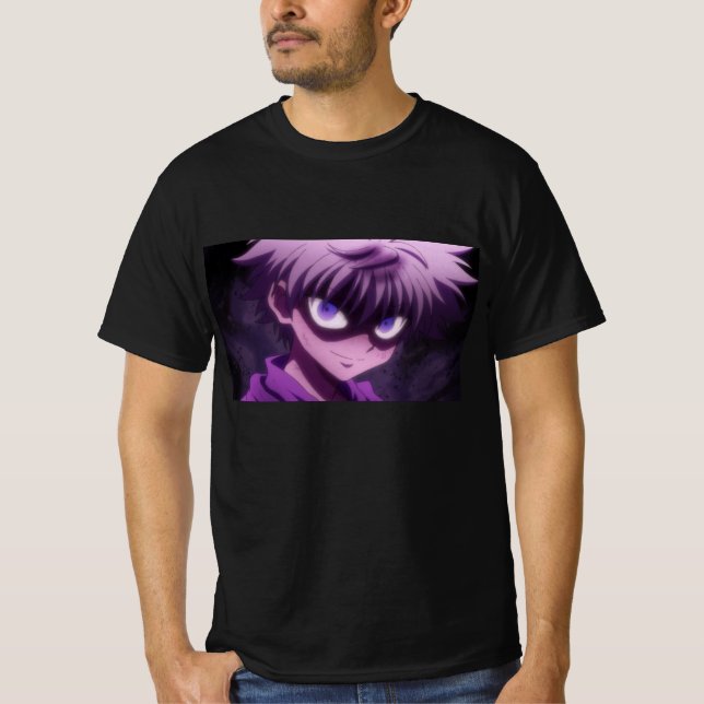Camiseta Killua Mau Sorri (Frente)