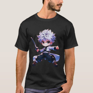 Camiseta Killua Zoldyck from Hunter x Hunter fan art