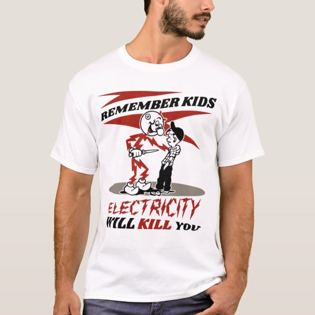 Camiseta Kilowatts do Reddy, a eletricidade vai te Matar (Frente)