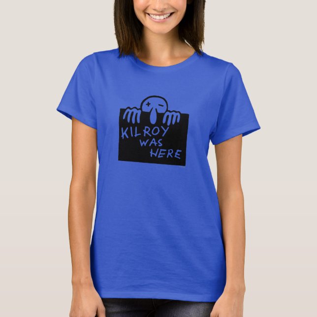 Camiseta Kilroy Estava Aqui (Frente)