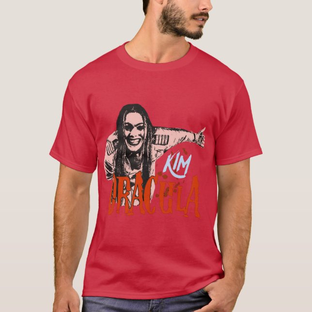 Camiseta Kim Dracula retro (Frente)