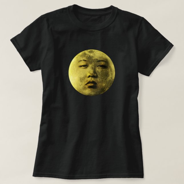 Camiseta Kim Jong Moon Engraçado (Frente do Design)