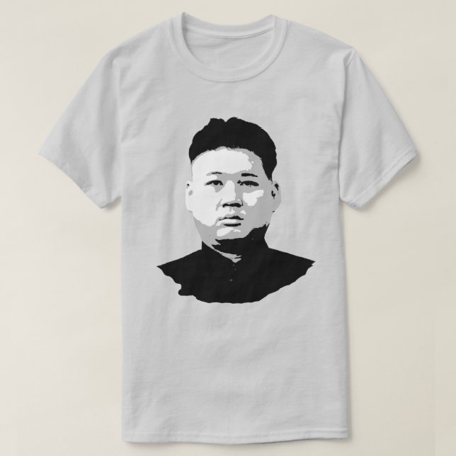 Camiseta Kim Jong Un (Frente do Design)
