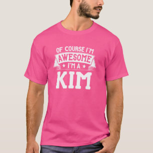 Camiseta Kim Name Gift - Claro que sou incrível!