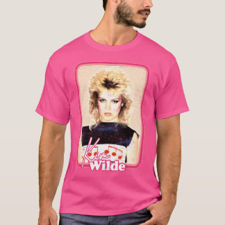 Camiseta Kim Wilde 80S - Design de Arte Estética do Ventila