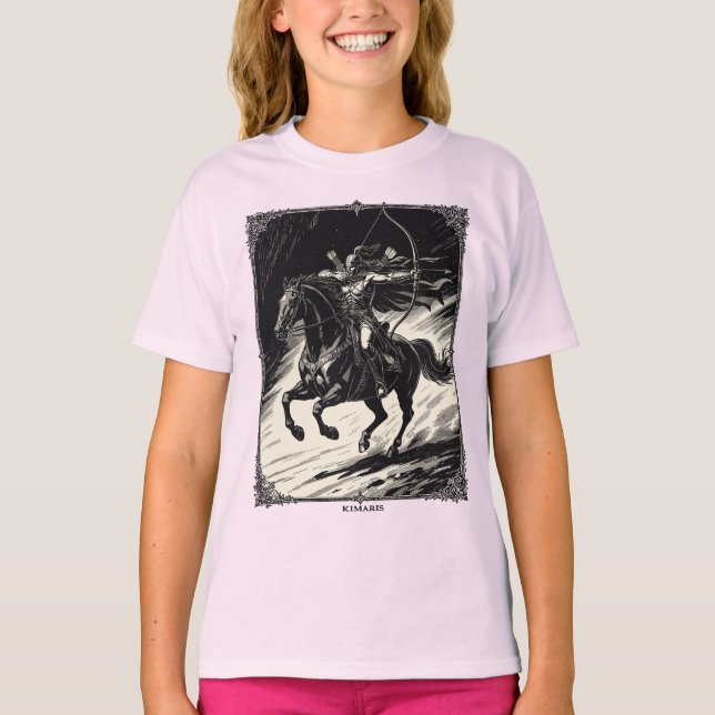 Camiseta Kimaris Fantasma Cavaleiro Desencadeado (Frente)