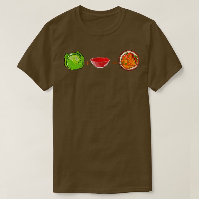 Camiseta Kimchi Cabbage Red Sauce (Frente do Design)