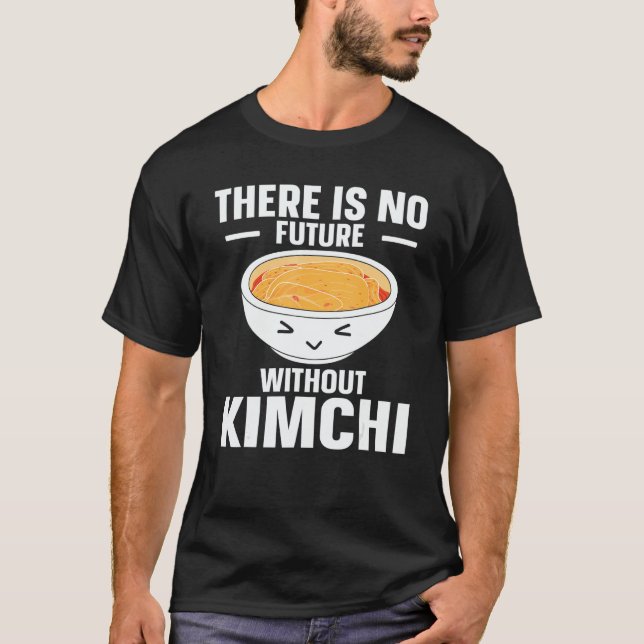 Camiseta Kimchi   Comida Coreana (Frente)