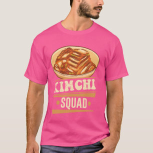 Camiseta Kimchi Comida coreana Kimchi Squad
