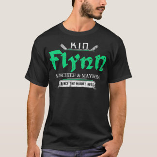 Camiseta Kin Flynn Mischief and Mayhem Since The Middle Age
