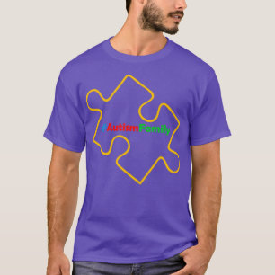 Camiseta Kin quebra-cabeça Autismo Professora Especial de E
