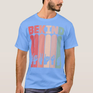 Camiseta Kind Asl Sign Language Deaf Interpreter 2