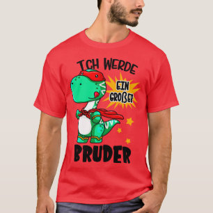 Camiseta Kinder Dino Ich era de groer Bruder Jungen