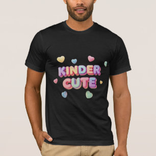 Camiseta Kinder Fofo - Jardim de Infância Pastel Volta às A