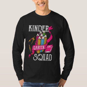 Camiseta Kinder Garten Abc Squad De Volta À Escola
