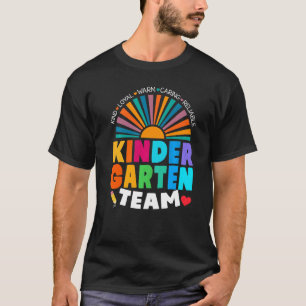 Camiseta Kinder Teacher Kindergarten Team Students Back To