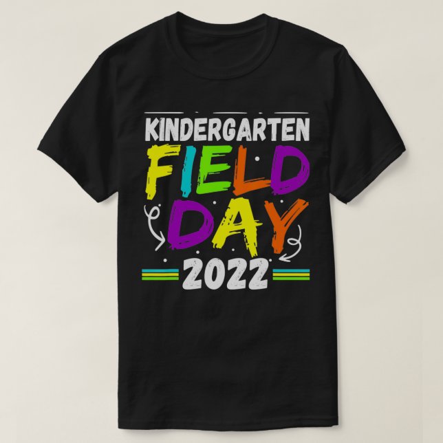 Camiseta Kindergarten Field Day 2022  (Frente do Design)