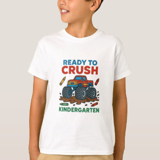 Camiseta Kindergarten Ready! Fun School T-Shirt for Kids