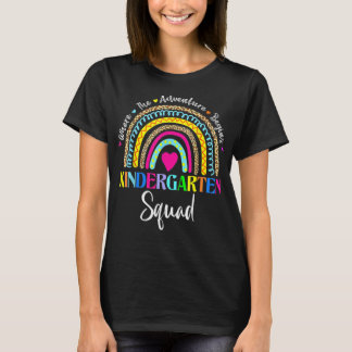 Camiseta Kindergarten Squad Funny Back To School Kids Child