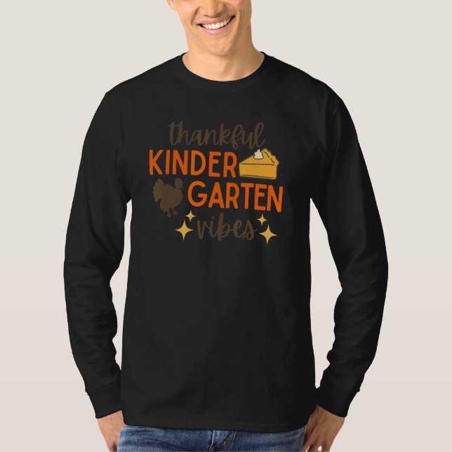 Camiseta Kindergarten Thanksgiving (Frente)