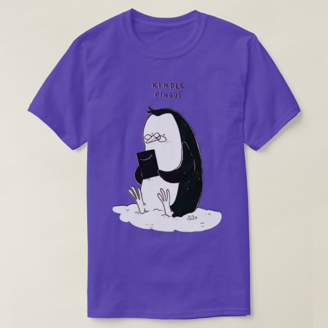 Camiseta kindle pingu (Frente do Design)