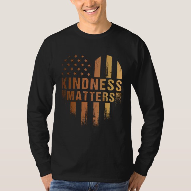 Camiseta Kindness Matters Anti Bullying Diversity Inclusion (Frente)