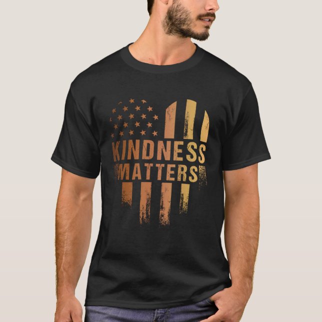 Camiseta Kindness Matters Anti Bullying Diversity Inclusion (Frente)