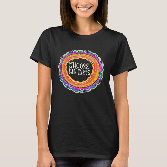 Camiseta Kindness Matters be Kind inspire and motivate wome (Frente)