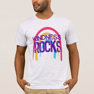 Camiseta Kindness Rocks Rainbow
