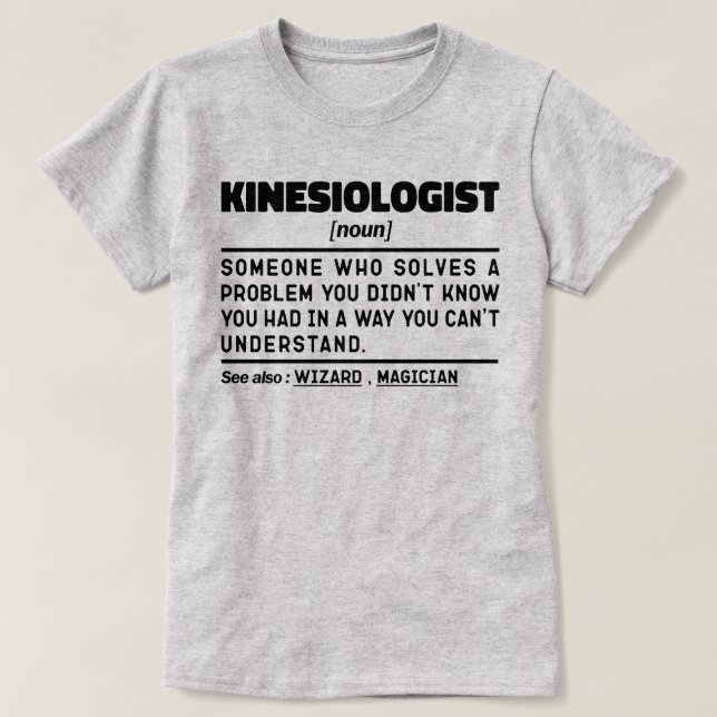 Camiseta Kinesiologista Noun Medicine Legal Professor Sayin (Frente do Design)