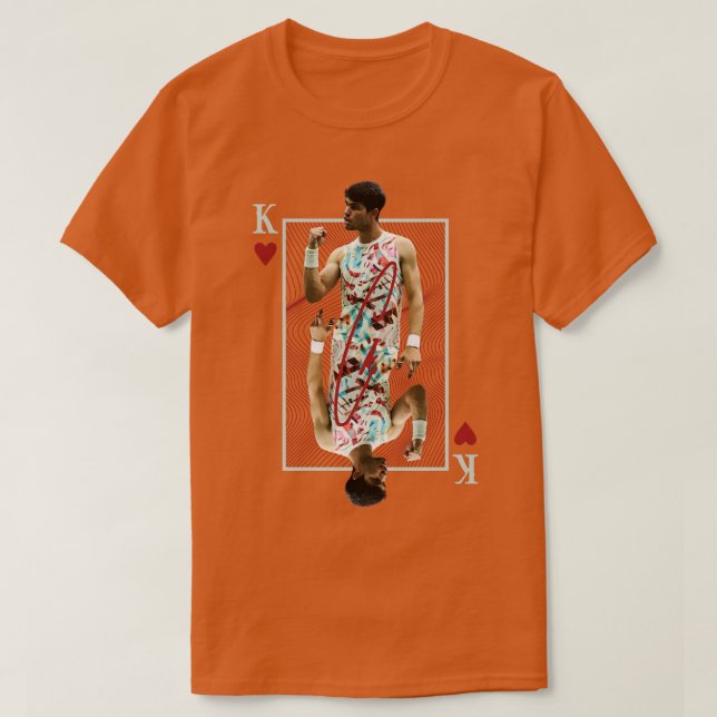 Camiseta King Alcaraz (Frente do Design)