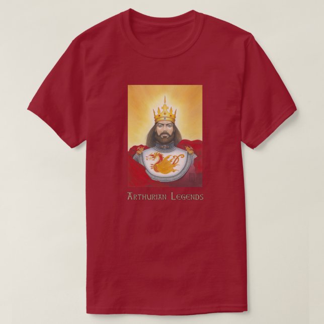 Camiseta King Arthur (Frente do Design)