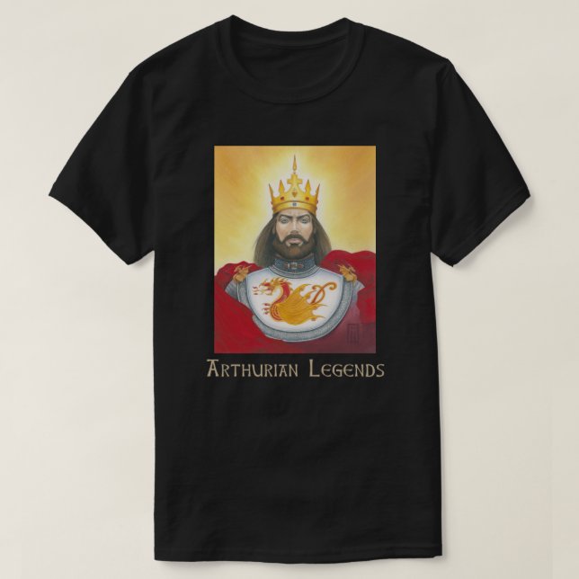 Camiseta King Arthur (Frente do Design)