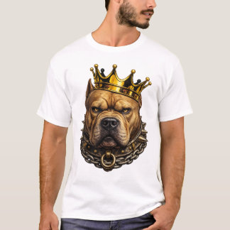 Camiseta King Bulldog Crown – Design Real Forte