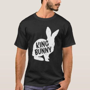 Camiseta King Bunny Matching Casal Group Funny Family East