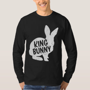 Camiseta King Bunny Matching Casal Group Funny Family East